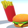Pack Of Low Poly and High Poly Fast Food - Unity 