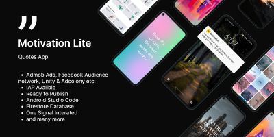 Motivation Lite - Daily Quotes Android App