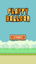 Flappy Balloon - HTML5 Construct 3 And 2 Screenshot 1