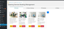 Cleaning Services Booking Management for WordPress Screenshot 2