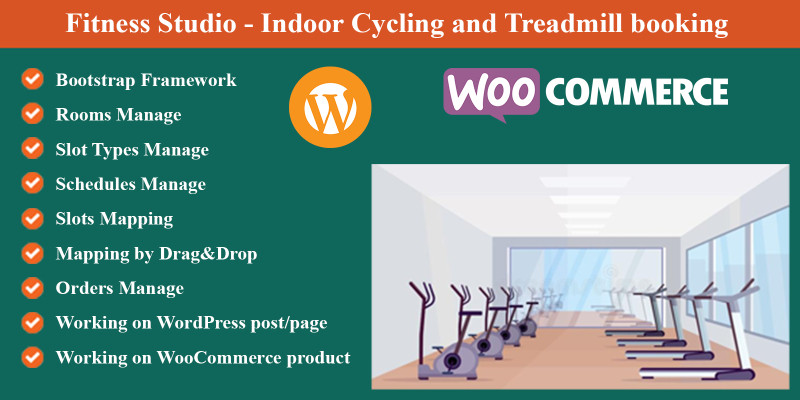 Fitness Studio Booking - WooCommerce