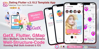 Dating Flutter UI Template App
