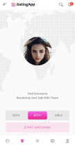 Dating Flutter UI Template App Screenshot 5