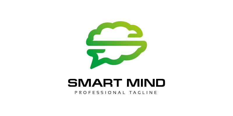 Smart Mind S Letter Logo