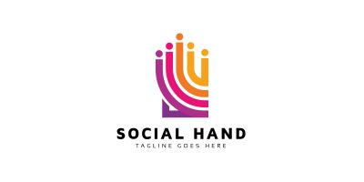 Social Hand Logo