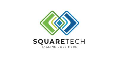 Square Techno Logo