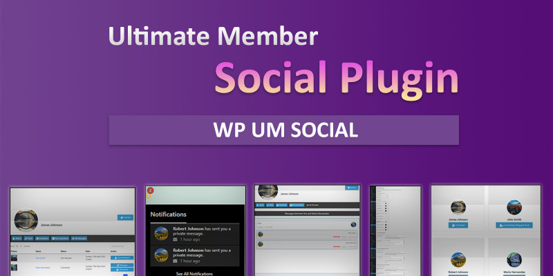 WP UM Social - WordPress Ultimate Member Plugin