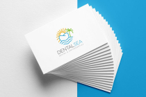Ocean Sea Beach Dental Logo Design Screenshot 3