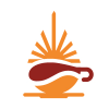 Sun Drop Shape Coffee Bean Logo