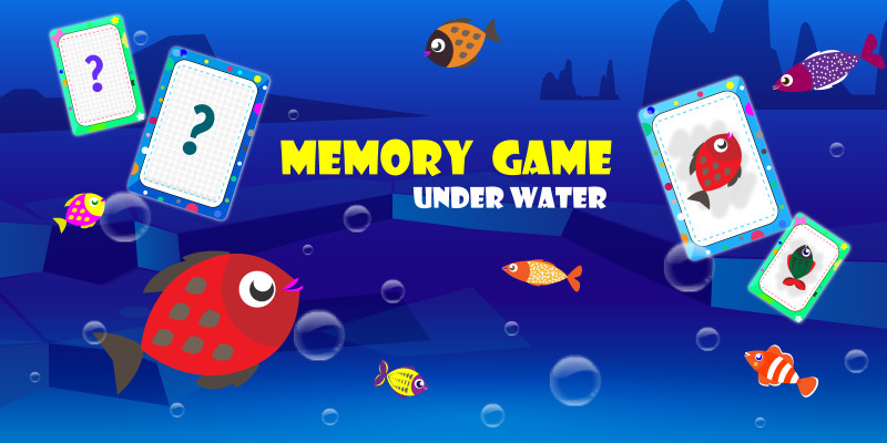 Memory Game Underwater - Unity Casual Project