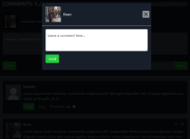 Dynamic Comment Box System PHP Screenshot 7