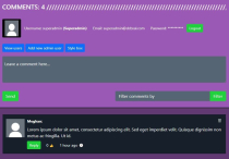 Dynamic Comment Box System PHP Screenshot 8