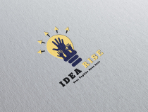 Idea Rise Logo Design Template  Screenshot 1