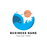 Creative Ocean Logo Template