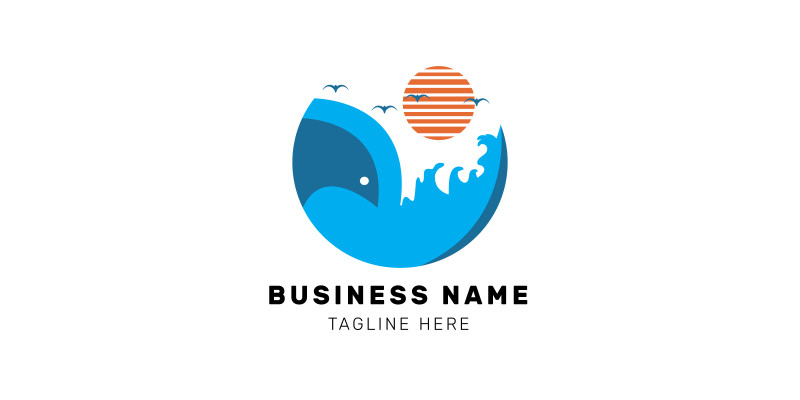 Creative Ocean Logo Template