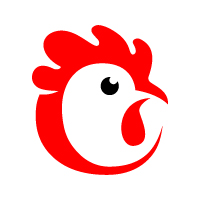 Letter C Chicken Logo Design