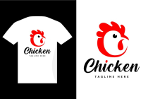 Letter C Chicken Logo Design Screenshot 1