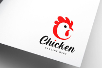 Letter C Chicken Logo Design Screenshot 2