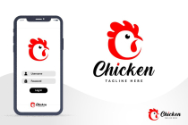 Letter C Chicken Logo Design Screenshot 5