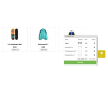 Shopify Sticky Shopping Cart with Checkout  Screenshot 1