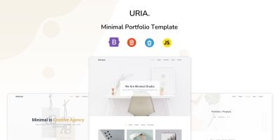 Uria - Responsive Minimal Portfolio HTML Template 