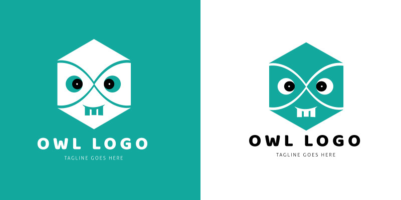 Funny Owl Logo Design 