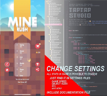 Mine Rush - iOS Source Code Screenshot 3