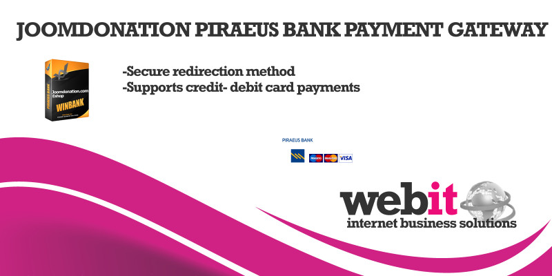 Joomdonation Eshop Piraeus Bank Payment Gateway