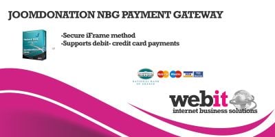Joomdonation Eshop NBG Payment Gateway