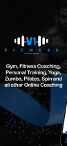 Fitness Personal Trainer Ionic App Template Screenshot 1