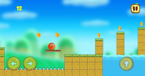 Hero Bounce Ball Adventure - Buildbox Full Game Screenshot 5