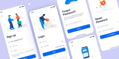 Flutter Authentication UI Kit