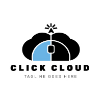 Click Cloud Logo Design 