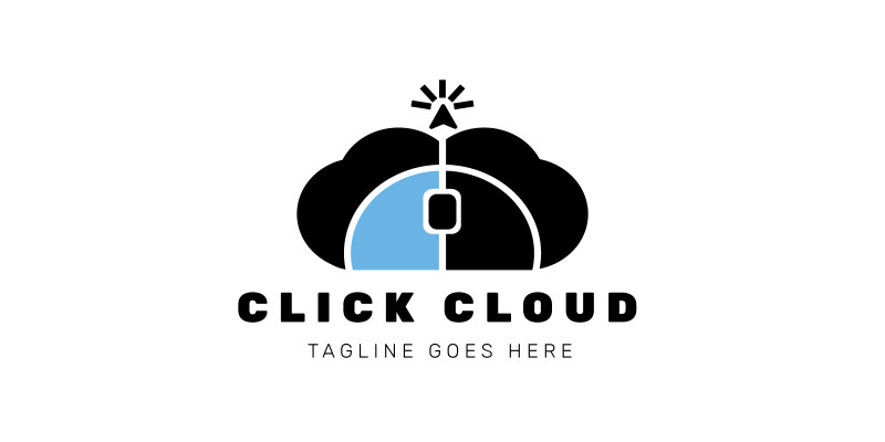 Click Cloud Logo Design 