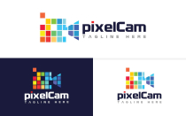 Digital Pixel Video Camera Logo Design Screenshot 1
