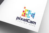 Digital Pixel Video Camera Logo Design Screenshot 2