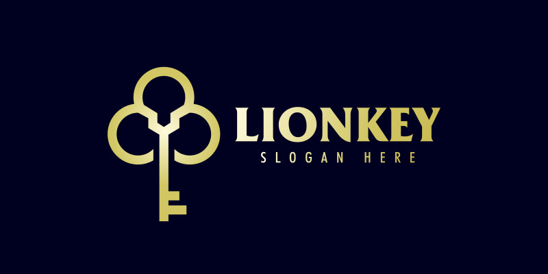 Lion Key House Real Estate Logo