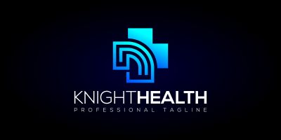 Chess Knight Medical Health Logo