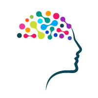 Creative Human Brain Technology Logo