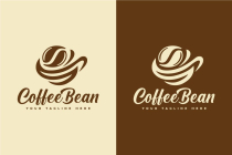 Coffee Cup With Bean Logo Design Screenshot 5