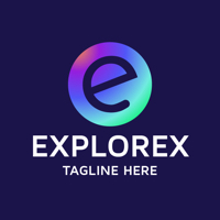 Explorer Letter E Logo
