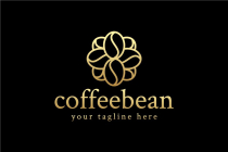 ​Floral Decorative Coffee Bean Logo Screenshot 1