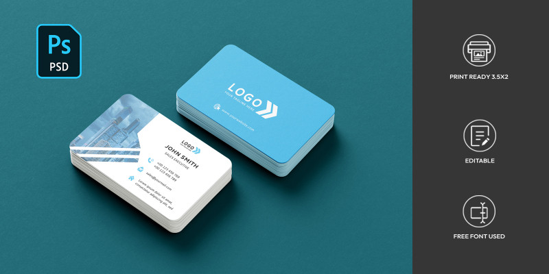 Corporate Business Card For Your Business