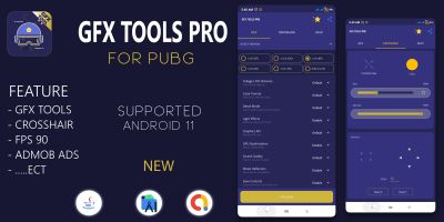 GFX Tools Pro For PUBG  - Full Android Source Code
