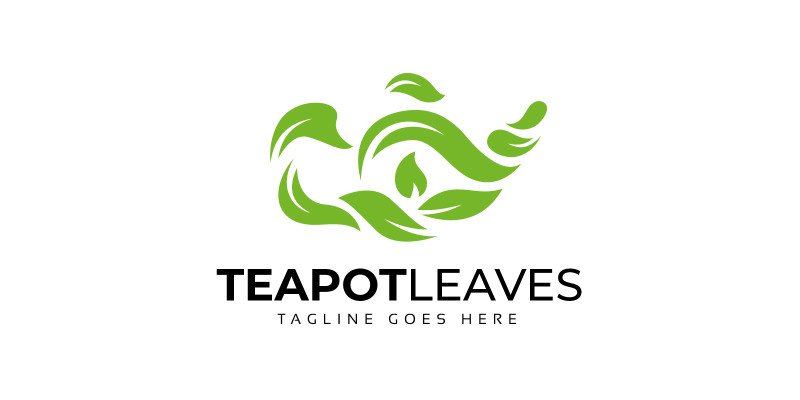 Teapot Leaves Logo