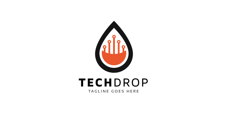 Tech Drop Logo