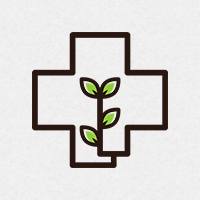 Herbal Pharmacy Logo Template Design