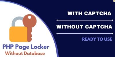 Locky - PHP Page Locker Script Without Database