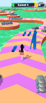 Hair Race - Unity Game Screenshot 1