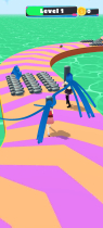 Hair Race - Unity Game Screenshot 2